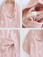 Ailyn - Luxurious Cotton Pyjama Set with Timeless Design for Women