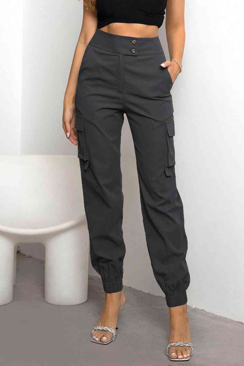 Natasha - High-Waist Cargo Trousers for Women