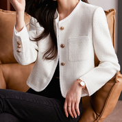 Women's Elegant Blazer - Luxurious and Comfortable