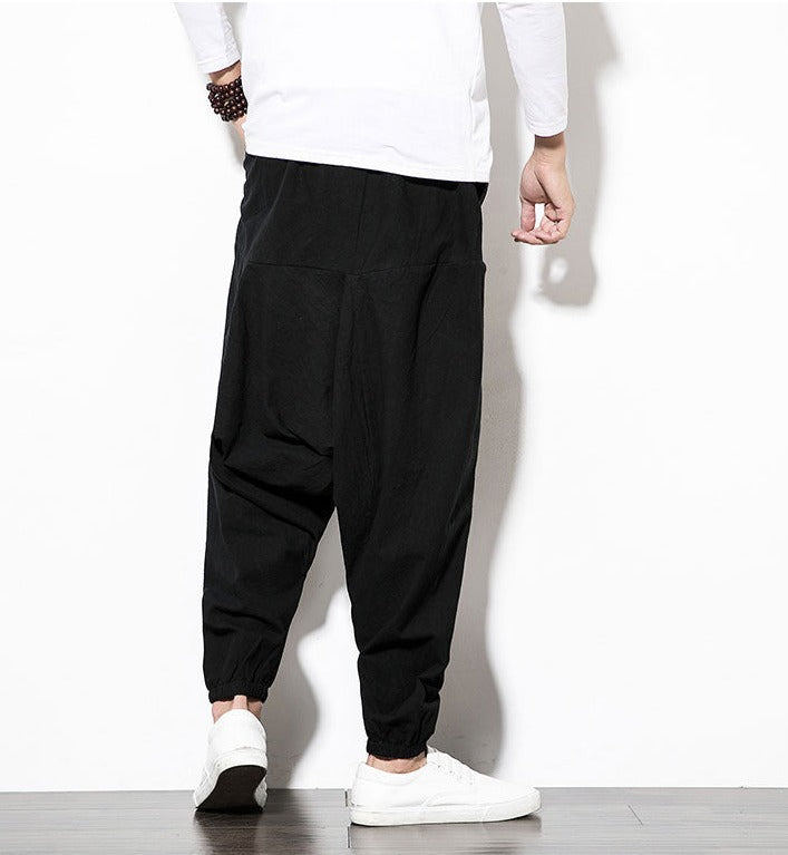 Men's Harem Joggers - Stylish Baggy Fit