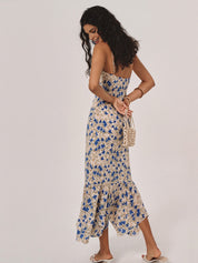 Stylish Floral Bodycon Midi Dress for Women
