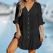 Trendy and Stylish Dress With Ruffles for Women