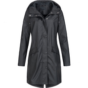 Women's Waterproof Long Jacket - Windproof & Comfortable