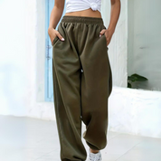 Women's Wide Leg Joggers - Stylish and Comfortable