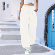 Women's Wide Leg Joggers - Stylish and Comfortable