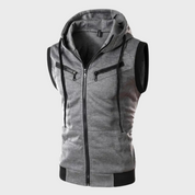 Stylish and Modern Sleeveless Hooded Vest for Men