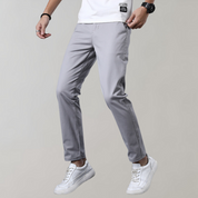 Men's Slim Fit Work Trousers - Stretch & Lightweight