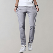 Men's Slim Fit Work Trousers - Stretch & Lightweight