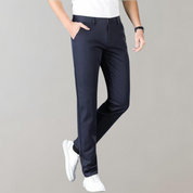 Men's Slim Fit Work Trousers - Stretch & Lightweight
