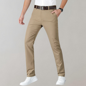 Men's Slim Fit Work Trousers - Stretch & Lightweight
