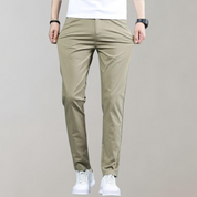 Men's Slim Fit Work Trousers - Stretch & Lightweight