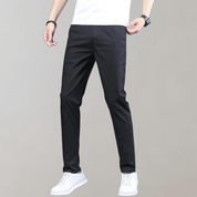 Men's Slim Fit Work Trousers - Stretch & Lightweight