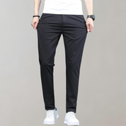 Men's Slim Fit Work Trousers - Stretch & Lightweight