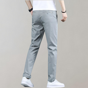 Men's Slim Fit Work Trousers - Stretch & Lightweight