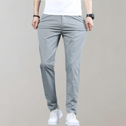 Men's Slim Fit Work Trousers - Stretch & Lightweight