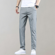 Men's Slim Fit Work Trousers - Stretch & Lightweight