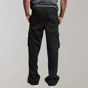 Men's Wide Leg Joggers - Cargo Style