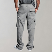Men's Wide Leg Joggers - Cargo Style