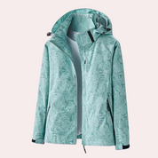 Women's Stylish Two-Way Windbreaker - Detachable Hood Style