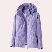 Women's Stylish Two-Way Windbreaker - Detachable Hood Style
