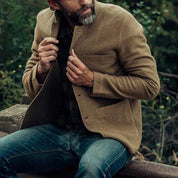 Men's Multi-Pocket Thermal Cardigan - Versatile Casual Formal Knit