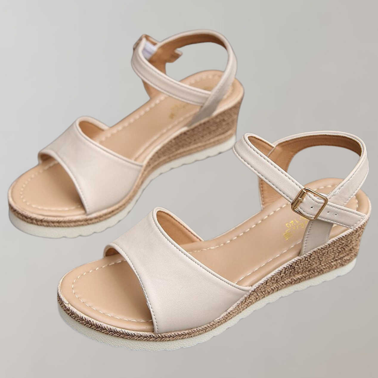 Women's Orthopedic Wedge Sandals - Adjustable Straps Breathable