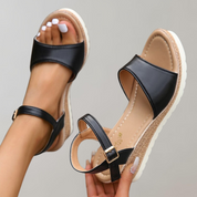 Women's Orthopedic Wedge Sandals - Adjustable Straps Breathable