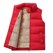 Men's Gilet - Stand Collar with Warm Lining