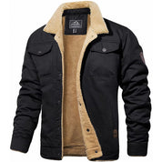 Men's Bomber Jacket - Lined Interior & Chest Pockets