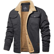 Men's Bomber Jacket - Lined Interior & Chest Pockets