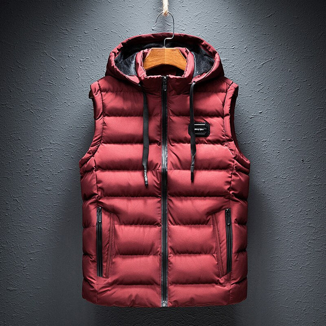 Stylish and Comfortable Hooded Vest for Men