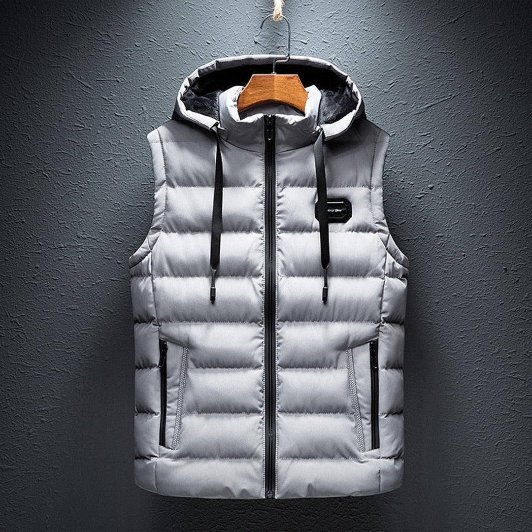 Stylish and Comfortable Hooded Vest for Men