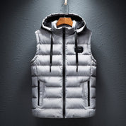 Stylish and Comfortable Hooded Vest for Men