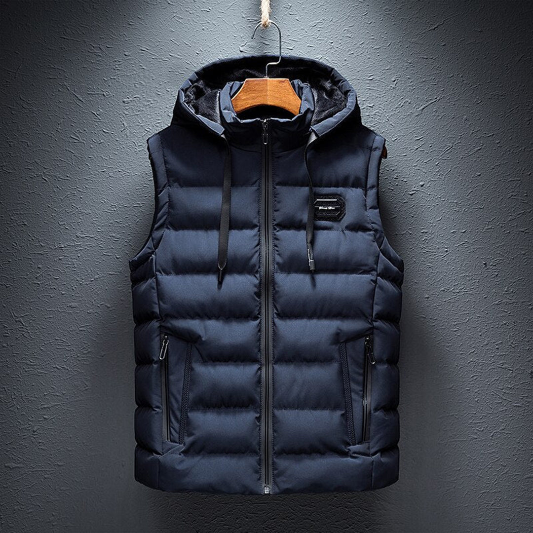 Stylish and Comfortable Hooded Vest for Men