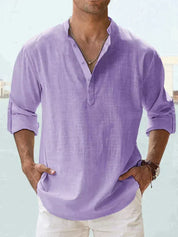 Breathable Linen Shirt for Men
