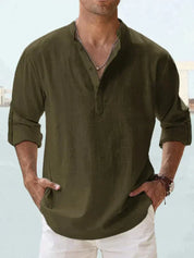 Breathable Linen Shirt for Men