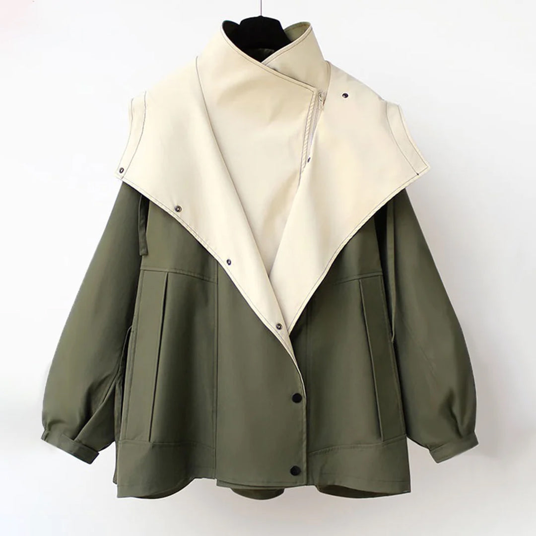 Women's Waterproof Windproof Trench Coat - Stylish Unique Oversized