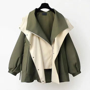 Women's Waterproof Windproof Trench Coat - Stylish Unique Oversized