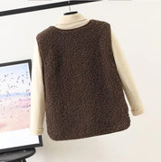 Women's Vest - Textured Finish with Front Pockets