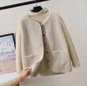 Women's Vest - Textured Finish with Front Pockets
