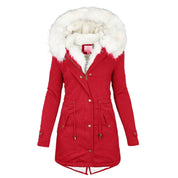 Women's Coat - Long and Hooded Parka