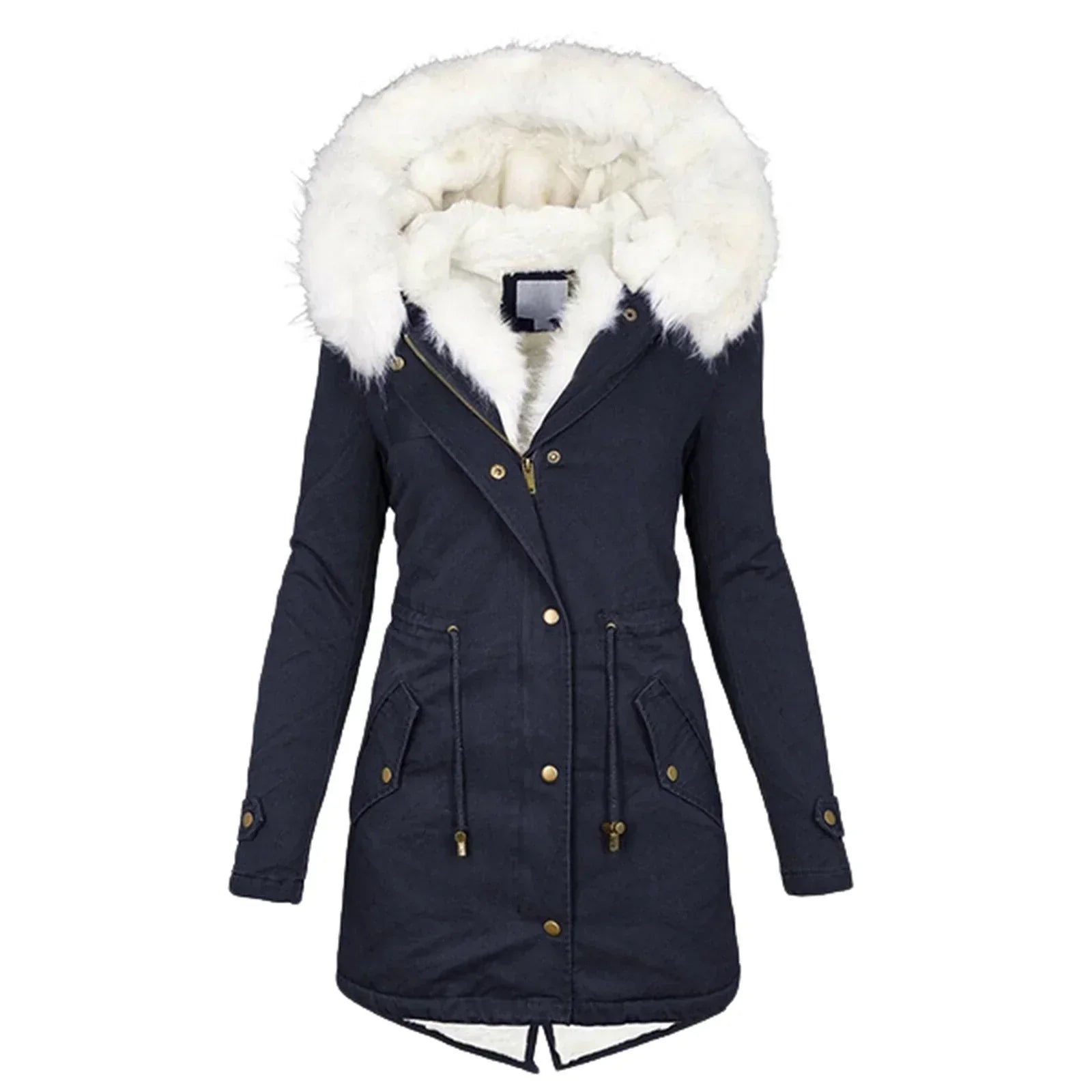 Women's Coat - Long and Hooded Parka