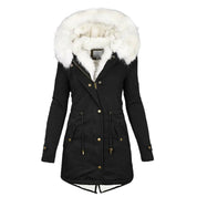 Women's Coat - Long and Hooded Parka