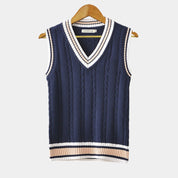 Classic Sleeveless V-Neck Vest for Men | James