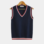 Classic Sleeveless V-Neck Vest for Men | James