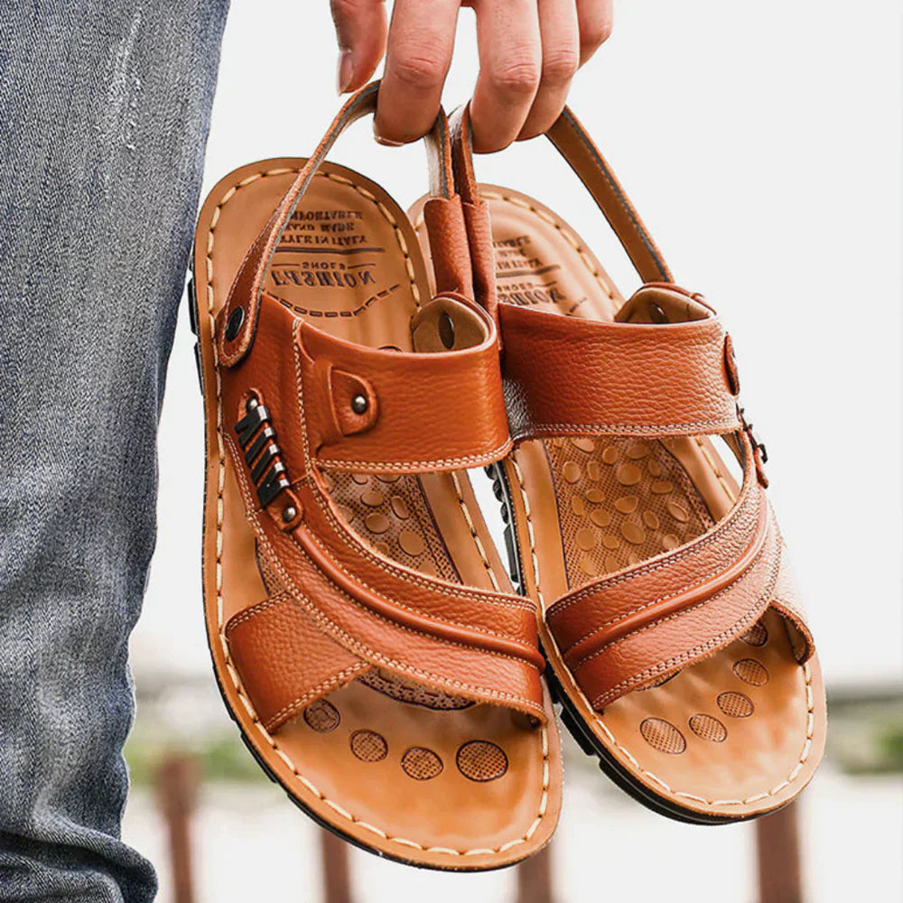 Durable Orthopedic Walking Sandals for Men