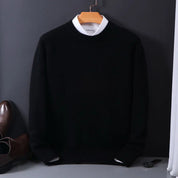 Men's Jumper - Crew Neck in Solid Colour