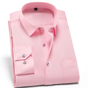Men's Stretch Dress Shirt - Slim Fit & Wrinkle-Free