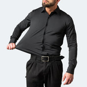 Men's Stretch Dress Shirt - Slim Fit & Wrinkle-Free