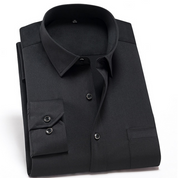 Men's Stretch Dress Shirt - Slim Fit & Wrinkle-Free